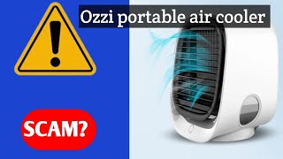 Ozzi cool portable air cooler review  scam or legit product [upl. by Oaoj864]