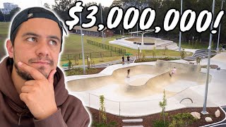 Sydneys NEW 3Million Dollar Skatepark [upl. by Dorothi]