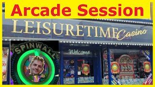 Leisuretime Casino Arcade  Cleveleys Blackpool  Classic Arcade Games amp Slot Machine Jackpots Video [upl. by Alema]