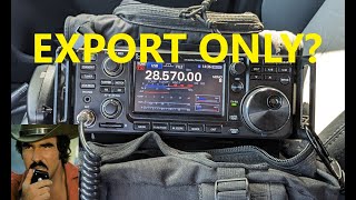 Icom IC7300 EXPORT Version [upl. by Edora]