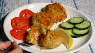 Easy Salmon Croquette Recipe [upl. by Leizo4]