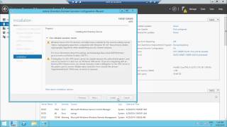 AddWindowsFeature ADDomainServices on Windows Server 2012r2 [upl. by Eetse]