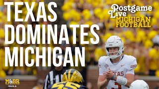 Michigan Football Postgame Live Texas [upl. by Ssur804]