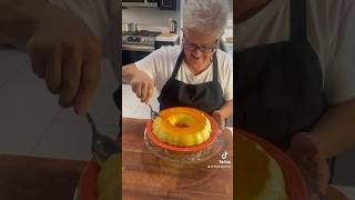 Crème caramelflan flan cremecaramel dessert italianfood italy recipe cook cooking food [upl. by Abate]