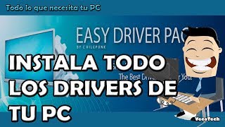 INSTALAR DRIVERS PARA WINDOWS 7  Easy Driver Pack para Win 7 32 y 64 bits [upl. by Ohare]