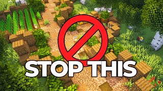 Minecraft  17 Must Know Tips For Building Pathways and Roads [upl. by Macknair]