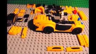 Making the Mclaren P1  Lego StopMotion [upl. by Aloysius896]