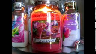 Yankee Candle Review Berry Colada [upl. by Airdna]