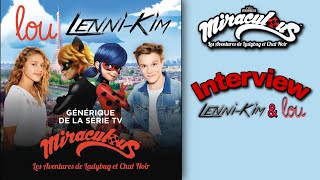 Miraculous Lou amp LenniKim Interview🐞🐾 [upl. by Sou]