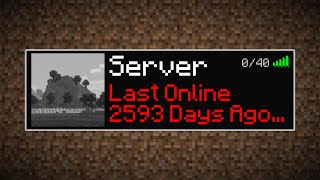 Reviving A Dead Minecraft Server [upl. by Ashli727]