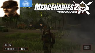 Mercenaries 2 World in Flames PS2 Side Mission Guerrillas in the Midst [upl. by Salokin]