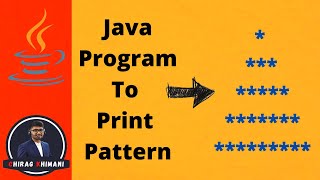 38  Java Program to Print Full Triangle Pattern  Java Nested For Loop [upl. by Eyeleen516]