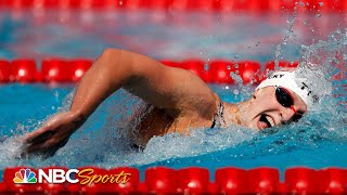 Katie Ledecky laps competition in TYR Pro Swim Series 1500m freestyle win  NBC Sports [upl. by Howland89]