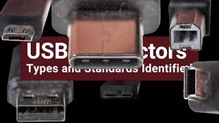 USB Connector Cable Types TypeA TypeB TypeC and Standards 🔱 Explained [upl. by Margette611]