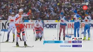 Mens Team Sprint VM Lahti 2017 [upl. by Gretta482]