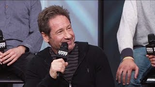 David Duchovny  panel on AOL Build [upl. by Ocimad]