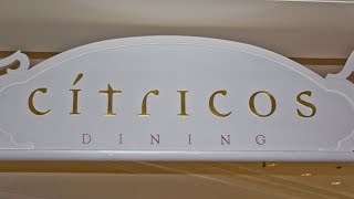 Cítricos At The Grand Floridian dining review attempt [upl. by Tace]