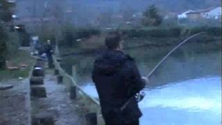 pesca allo storione di oltre 35 kg lago di bagnolo [upl. by Annor781]