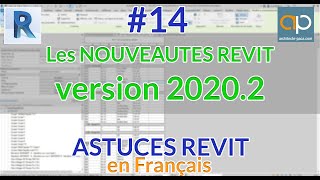 REVIT 20202 les nouveautés  Astuce 14  Tuto REVIT [upl. by Yrocal]