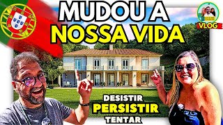 COMPRA DA NOSSA CASA EM PORTUGAL  IMIGRAÇÃO  TRABALHO [upl. by Donalt]