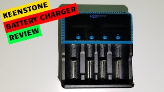 Keenstone HD LCD Smart Universal Lithium Battery Charger From Amazon Review and Demo Video [upl. by Vincentia]