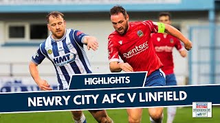 NCAFC TV  Newry City AFC V Linfield [upl. by Arline313]