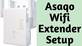 Asaqo Wifi Extender 1200 mbps Signal Booster Setup  Wifi Extender Setup  Devicessetupcom [upl. by Anni789]