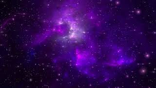 Purple Classic Galaxy 6000 Minutes Space Wallpaper Longest FREE Motion Background HD 4K 60fps [upl. by Borroff]