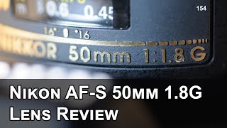 Nikon AFS 50mm 18G lens review [upl. by Gunthar]