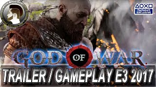 God of War 4  TrailerGameplay E3 2017 Playstation exklusiver Titel [upl. by Yna]