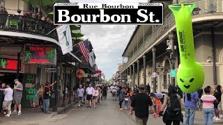 Guide To Drinking On Bourbon Street New Orleans [upl. by Denie751]