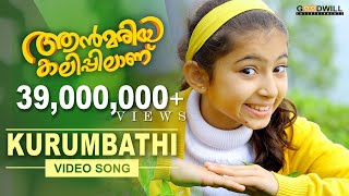 Kurumbathi Chundari Nee  Video Song  Ann Maria Kalippilaanu  Sunny Wayne  Sara Arjun [upl. by Enylekcaj381]