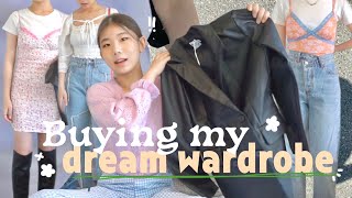 Buying my DREAM wardrobe tryon haul Ft Princess Polly [upl. by Eruot]