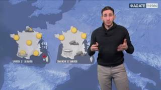 MÉTÉO AGATE DU 20 01 2017 [upl. by Tacklind]