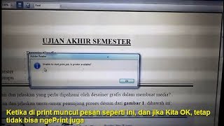 CARA MENGATASI FILE PDF YANG TIDAK BISA DI PRINT [upl. by Airemahs]