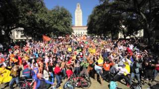 BIGGEST Harlem Shake University of Texas at Austin Original [upl. by Hepza747]