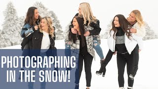 Photographing Portraits in the Snow [upl. by Notsag]