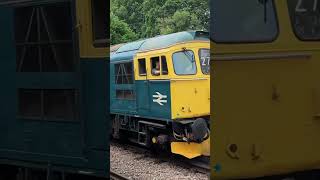 33202 Dennis G Robinson Diesel Locomotive Arriving at Eridge [upl. by Acirat]