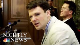 American Otto Warmbier Dies After Being Released By North Korea  NBC Nightly News [upl. by Barvick]