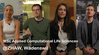 MSc Applied Computational Life Sciences ZHAW Wädenswil [upl. by Lytsirk]