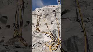 Best solution for breaking hard rock pistonrocksplitter [upl. by Holton556]