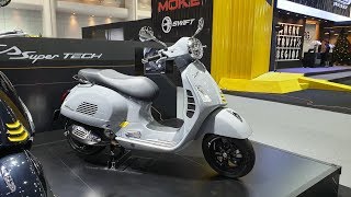 Vespa GTS Super Tech 300 ABS  Grey [upl. by Atteynad50]