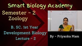 B Sc Part1  Semester  2  Zoology  Development Biology  Theory of Preformism Epigenesis [upl. by Ennairrac]