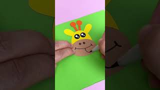 Teach your children to use colored card paper to make fun and cute classcraft youtubeshorts diy [upl. by Edals]