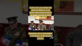 El inútil ejercito mexicano no va hacer nada contra el narco en Sinaloa [upl. by Accem]