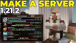 How To Make a Minecraft 1212 Server [upl. by Maurreen801]