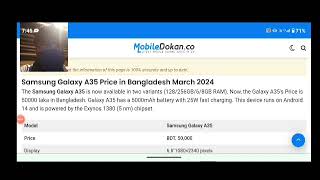 Samsung Galaxy A35 Review  Best Phone Under Budget 2024 [upl. by Edrea859]