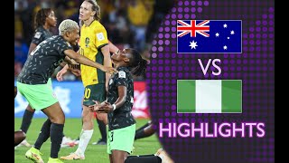 AUSTRALIA vs NIGERIA HIGHLIGHTS [upl. by Aihsema462]