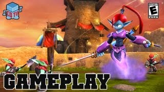 COTV  Skylanders Giants Dragons Peak NINJINI Gameplay [upl. by Marline]