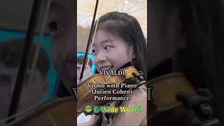 VivaldiJulien CohenViolinViolinPerformanceYoungMusicianMusicShortsViolinist [upl. by Acenahs122]